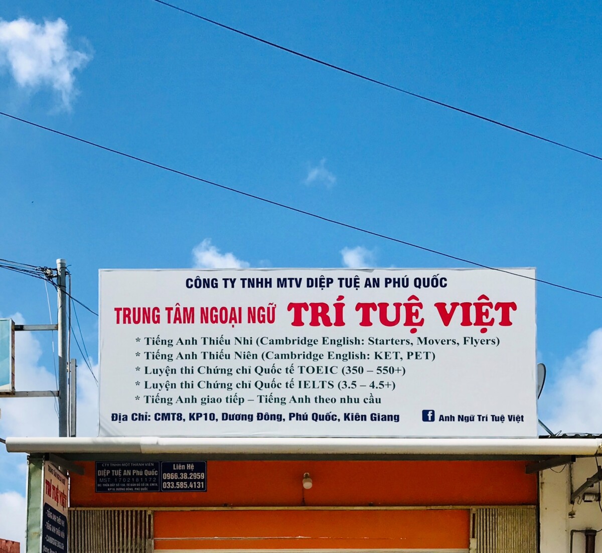 Ngoại Ngữ Trí Tuệ Việt Phú Quốc