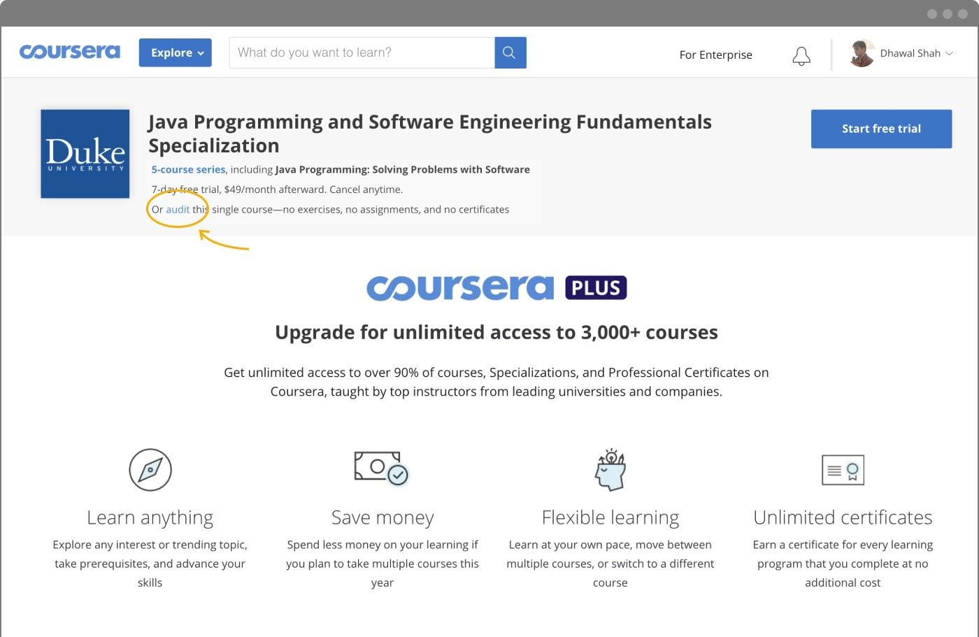 Coursena là nền tảng cung cấp nhiều khóa học Online đa dạng chủ đề Coursena là nền tảng cung cấp nhiều khóa học Online đa dạng chủ đề