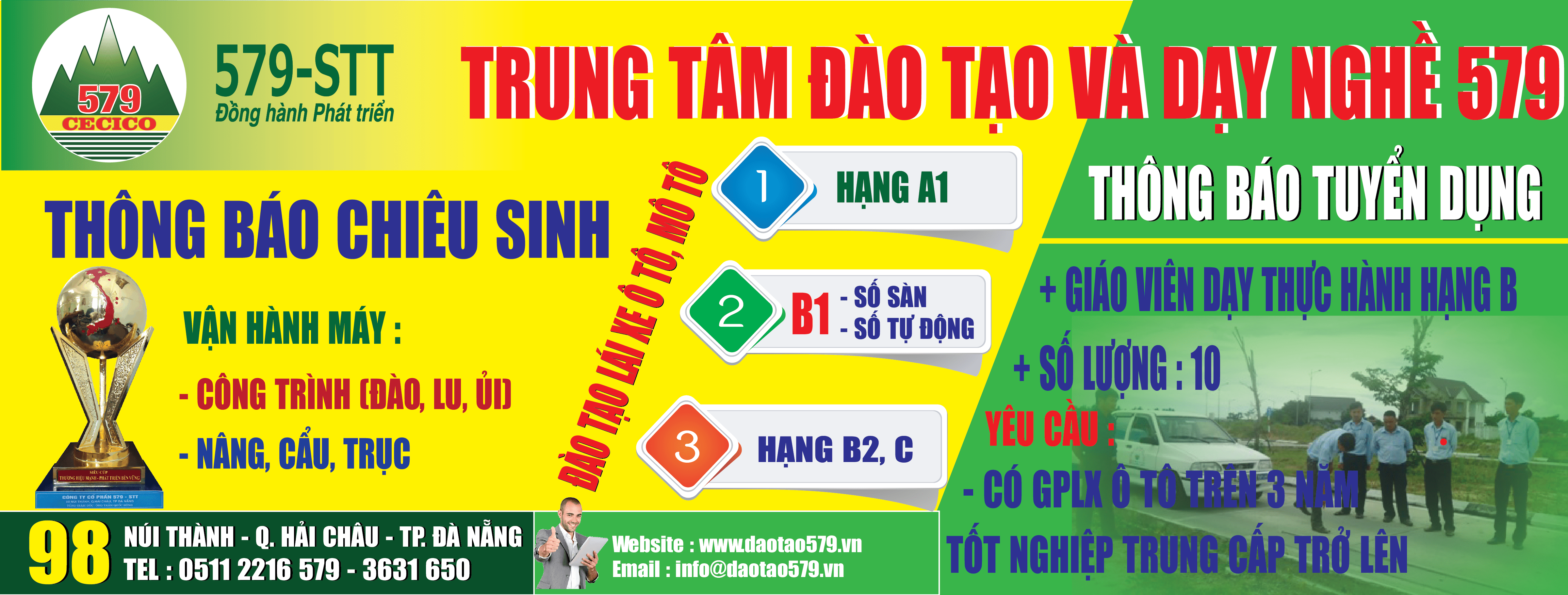 Trung tâm dạy nghề ở Đà Nẵng