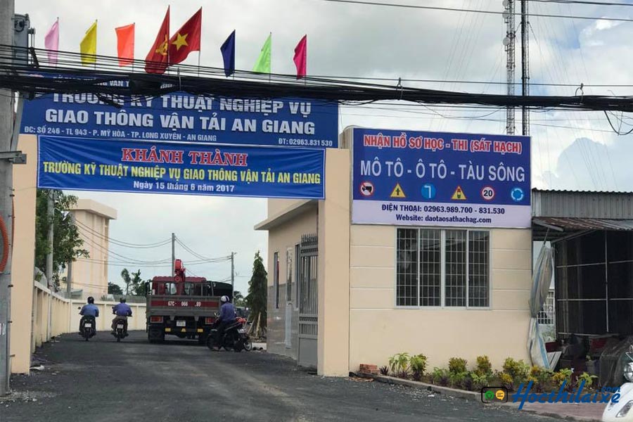 Trung tâm đào tạo lái xe tại An Giang