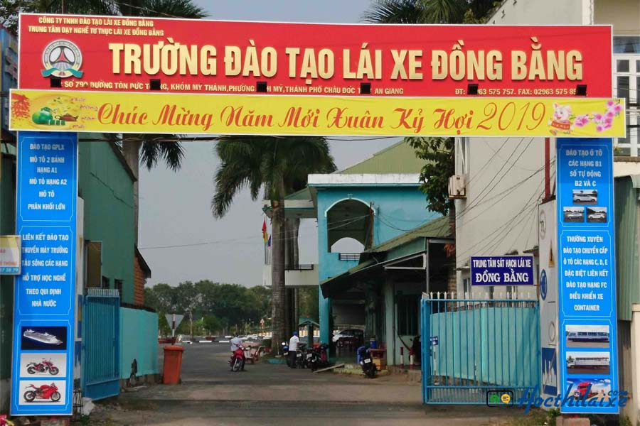 Trung tâm đào tạo lái xe tại An Giang