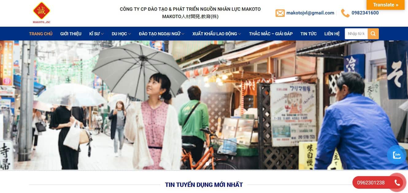 Du học MAKOTO Trà vinh - Top 5 trung tâm tư vấn du học tại Trà Vinh Trung tâm tư vấn du học tại Trà Vinh