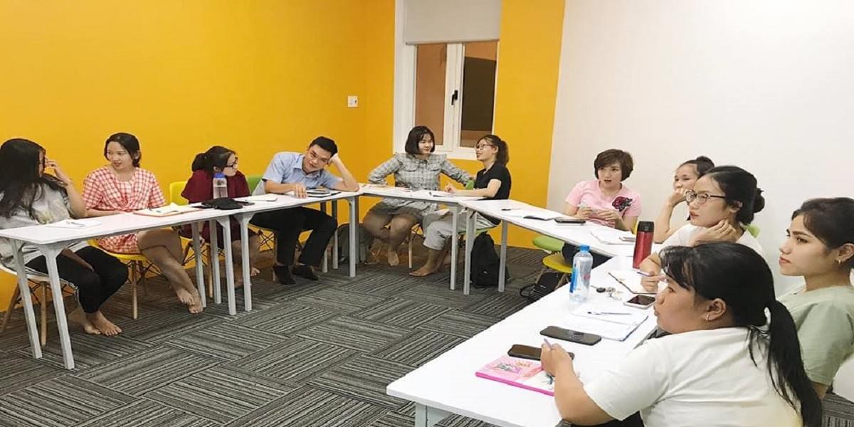 ALLAN English: trung tâm tiếng Anh Quy Nhơn luyện phản xạ cho học viên ALLAN English: trung tâm tiếng Anh Quy Nhơn luyện phản xạ cho học viên