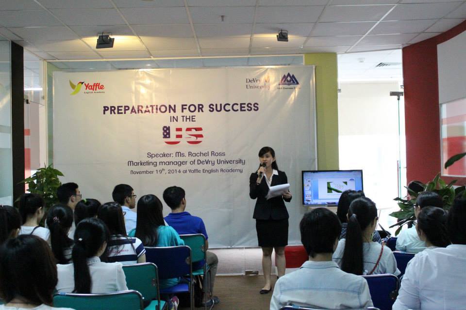 Hội thảo Anh ngữ tại trung tâm Yaffle Hội thảo Anh ngữ tại trung tâm Yaffle